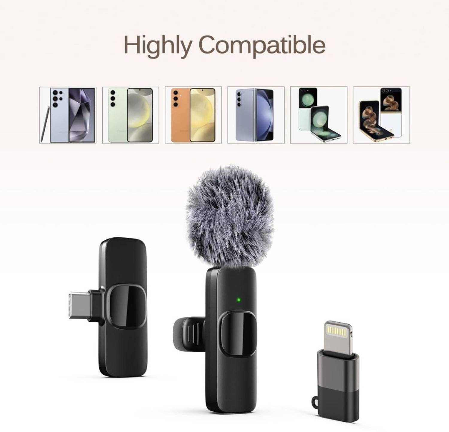 GADGETSWEAR K8 Wireless Furry Mic - Image 2
