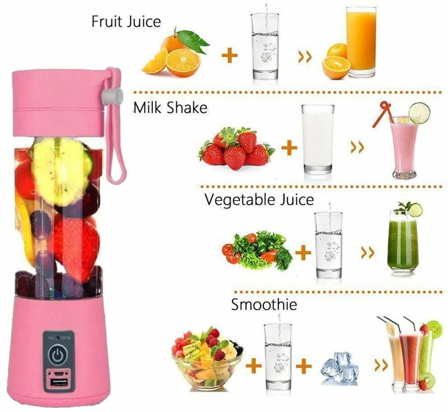Image of HARIS STORE Pro Fruit Juicer 200 W Juicer Mixer Grinder