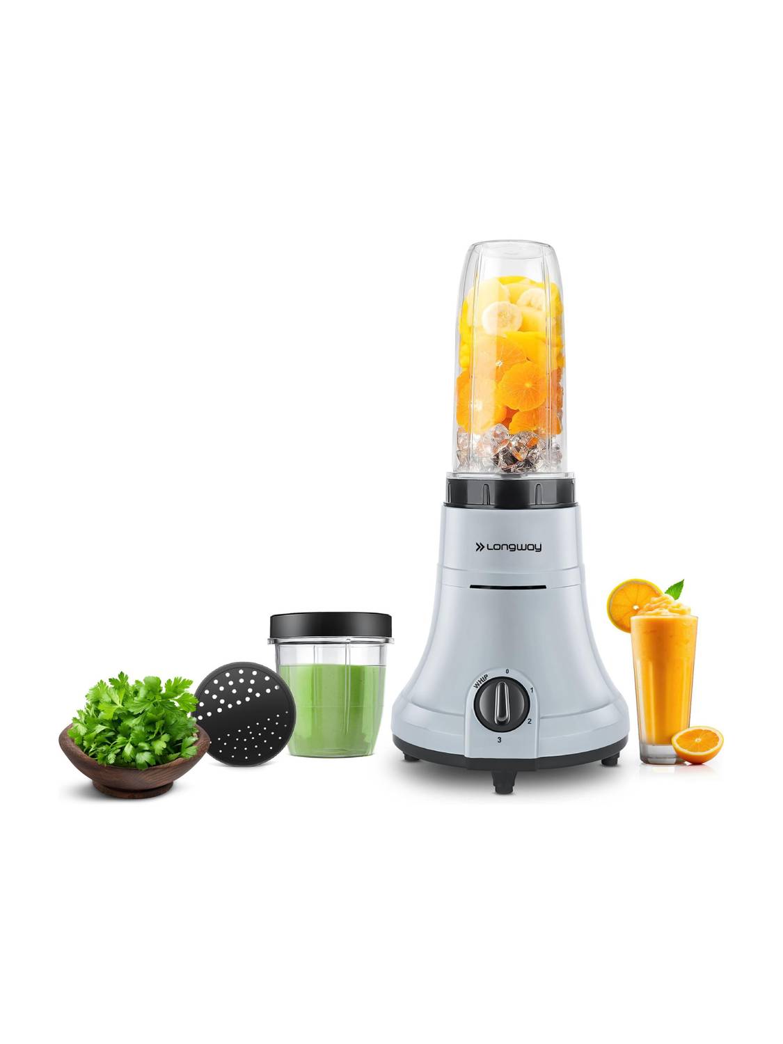 Longway Sage 500 W Juicer Mixer Grinder
