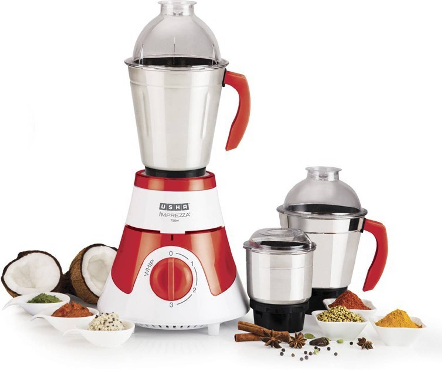 USHA MG 750 W Mixer Grinder — Juicers & Blenders