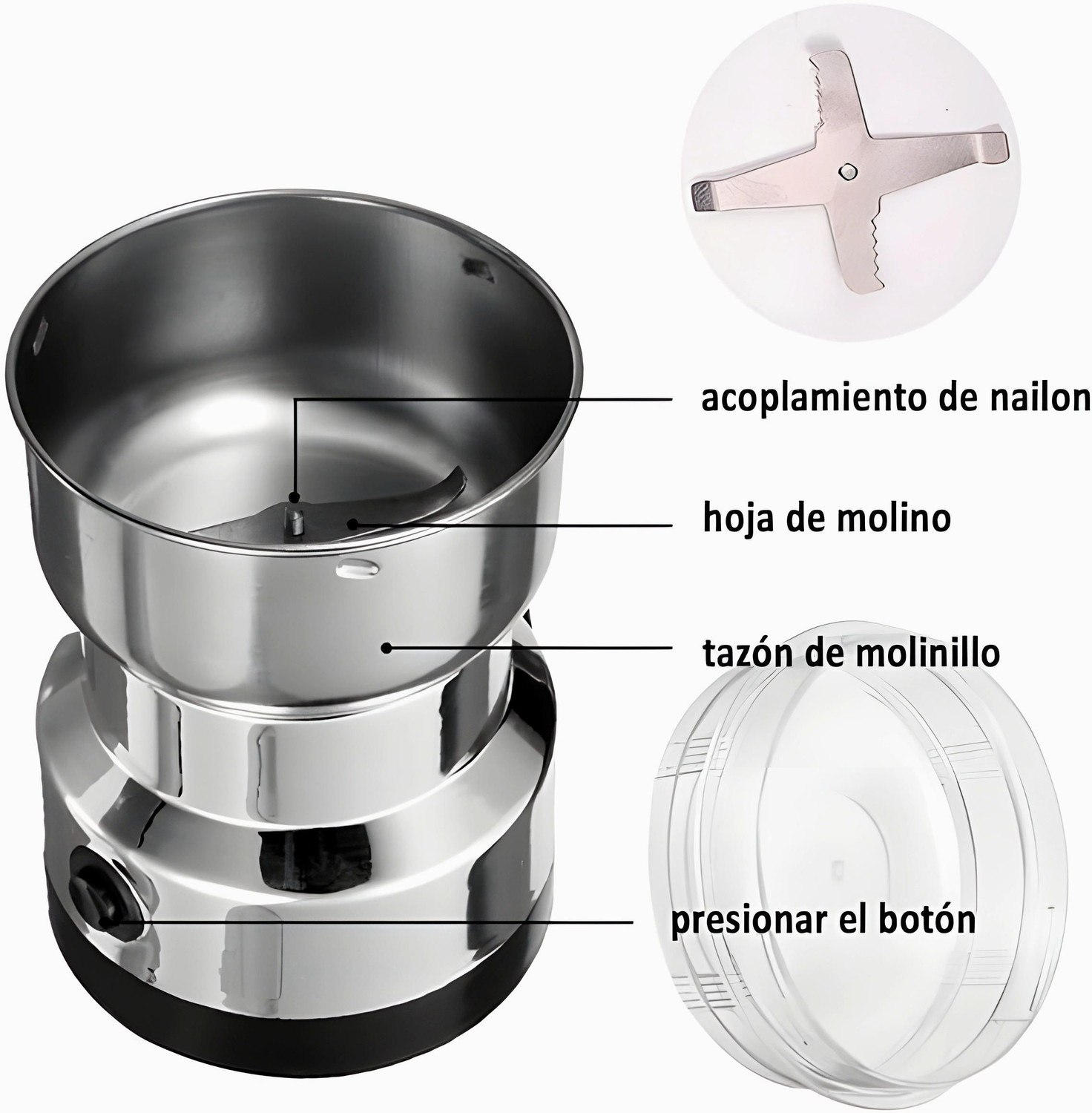 Image of HARIS STORE Grinder 1 200 W Juicer Mixer Grinder