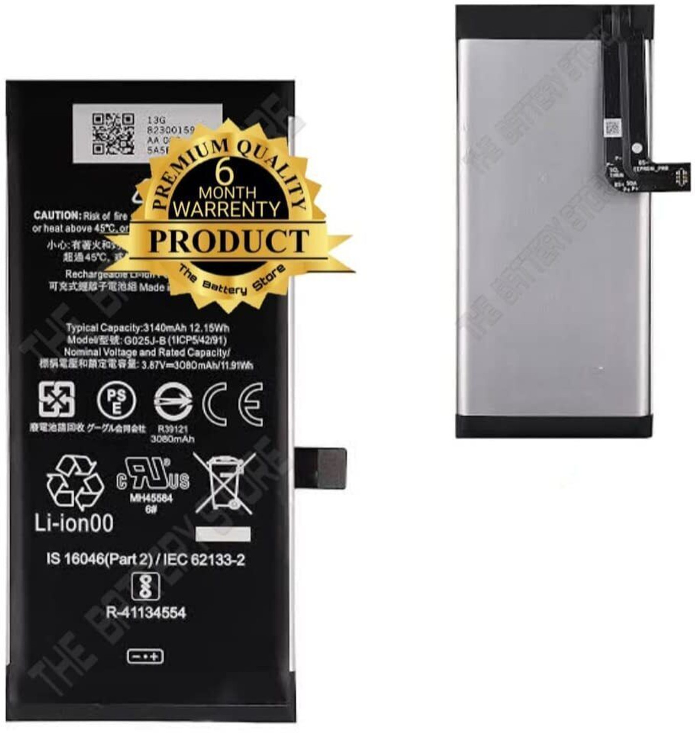 Image of XILIOES ORIGINALS Mobile Battery For Google Pixel G025J-B Battery for Google Pixel 4A 4G G025N with 6 Month Warranty