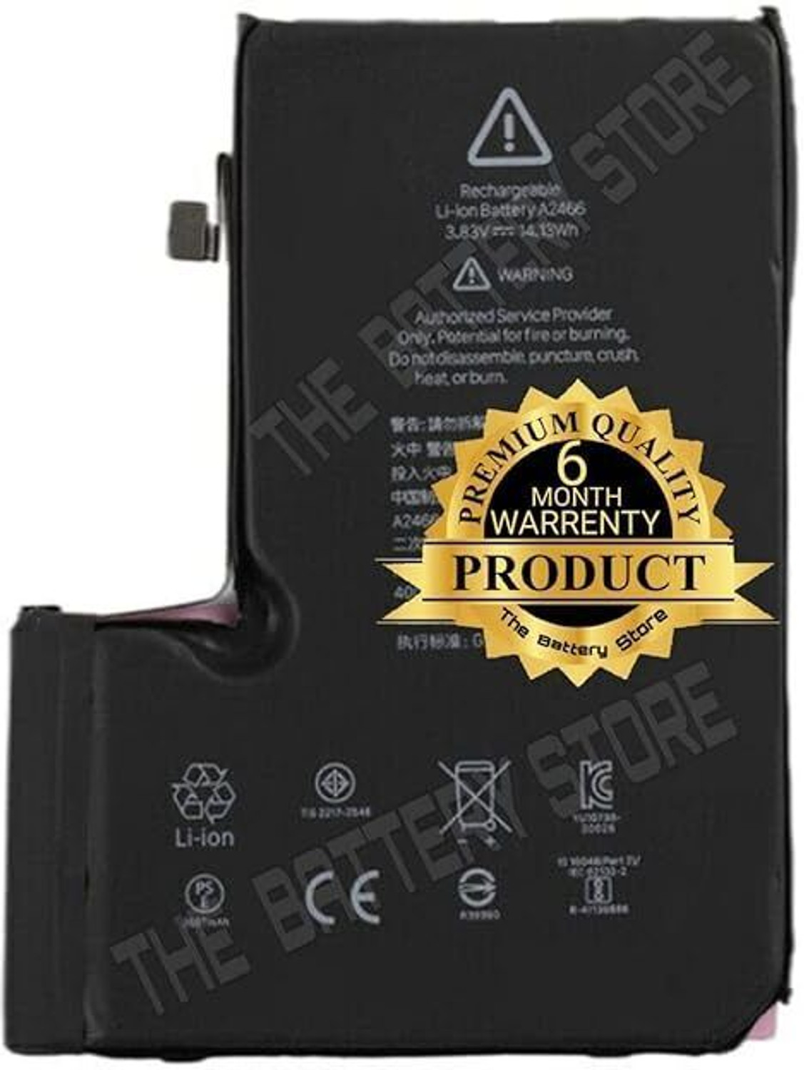 Image of QCWITRO Mobile Battery For Iphone Battery for iPhone 12 Pro Max A2410 Battery with 6 Month Warranty
