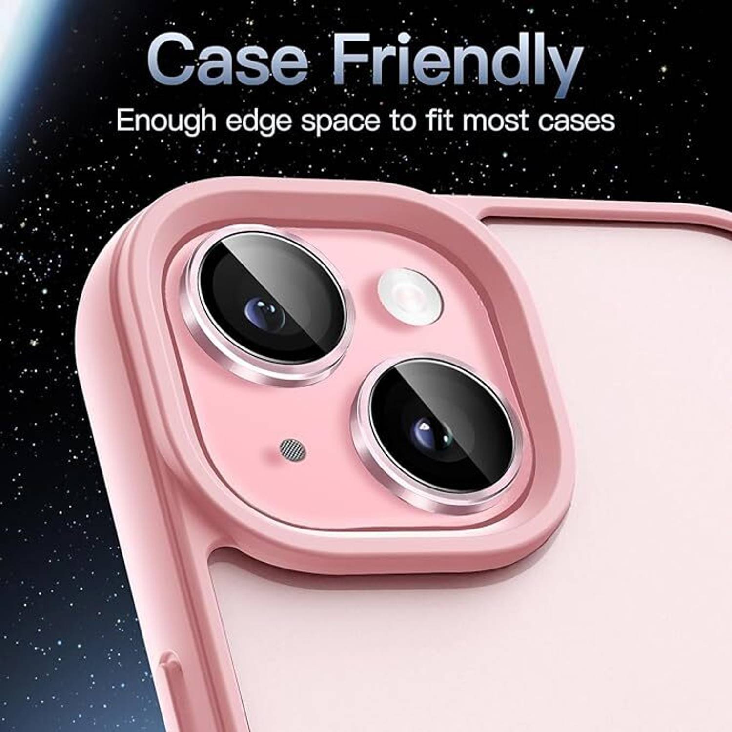 Girind Camera Lens Protector for iPhone 15 - Image 5