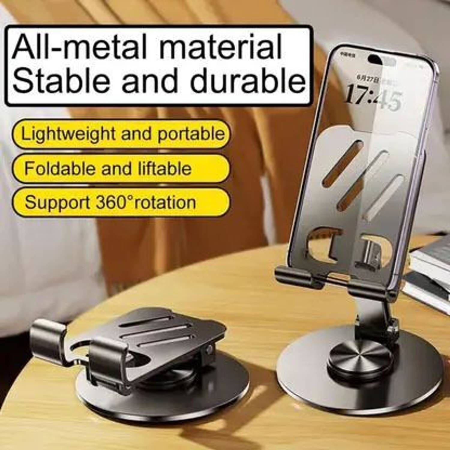 LABBAIK Metal Desktop Stand for Smartphones - Image 3