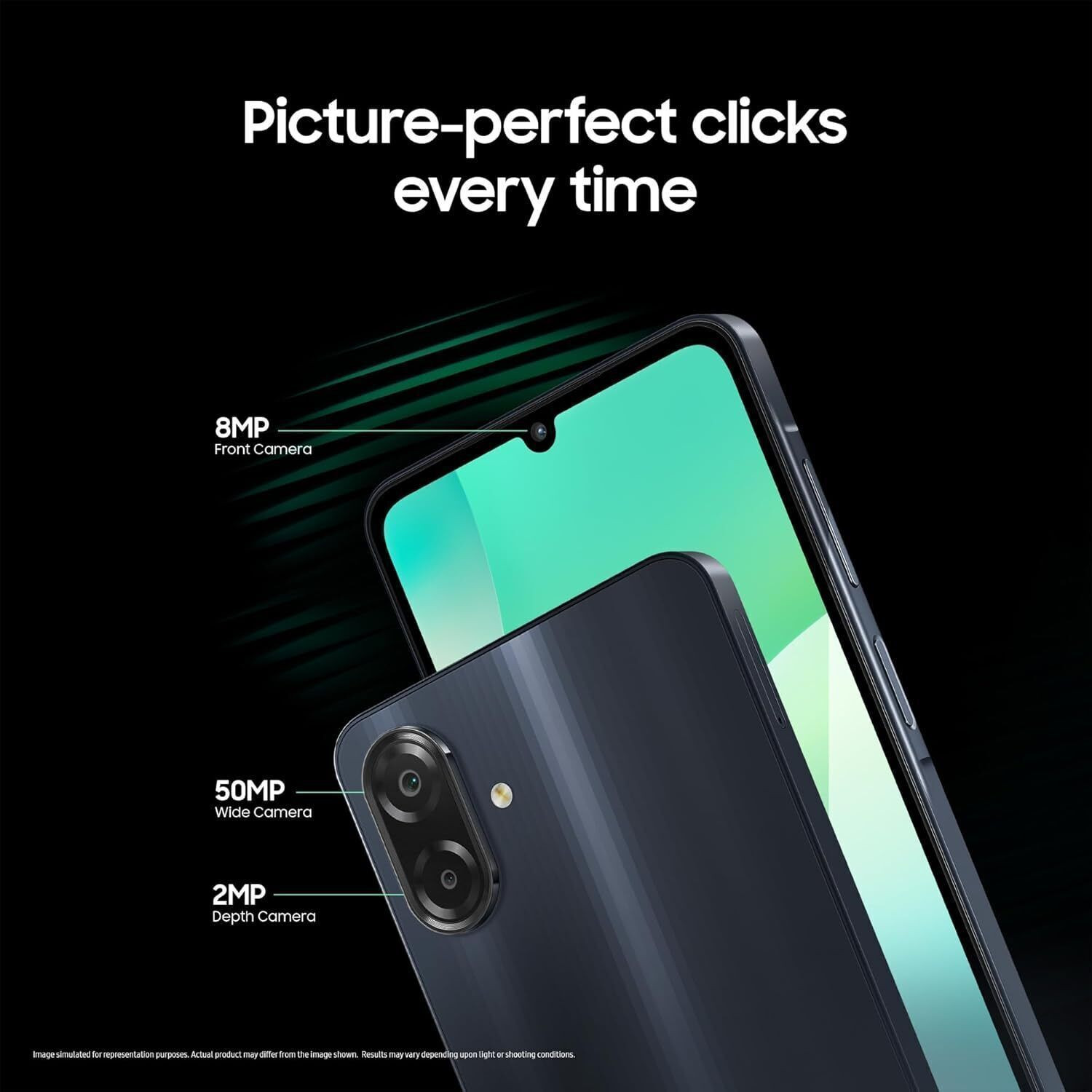 Image of Samsung Galaxy M07 (Black, 64 GB)