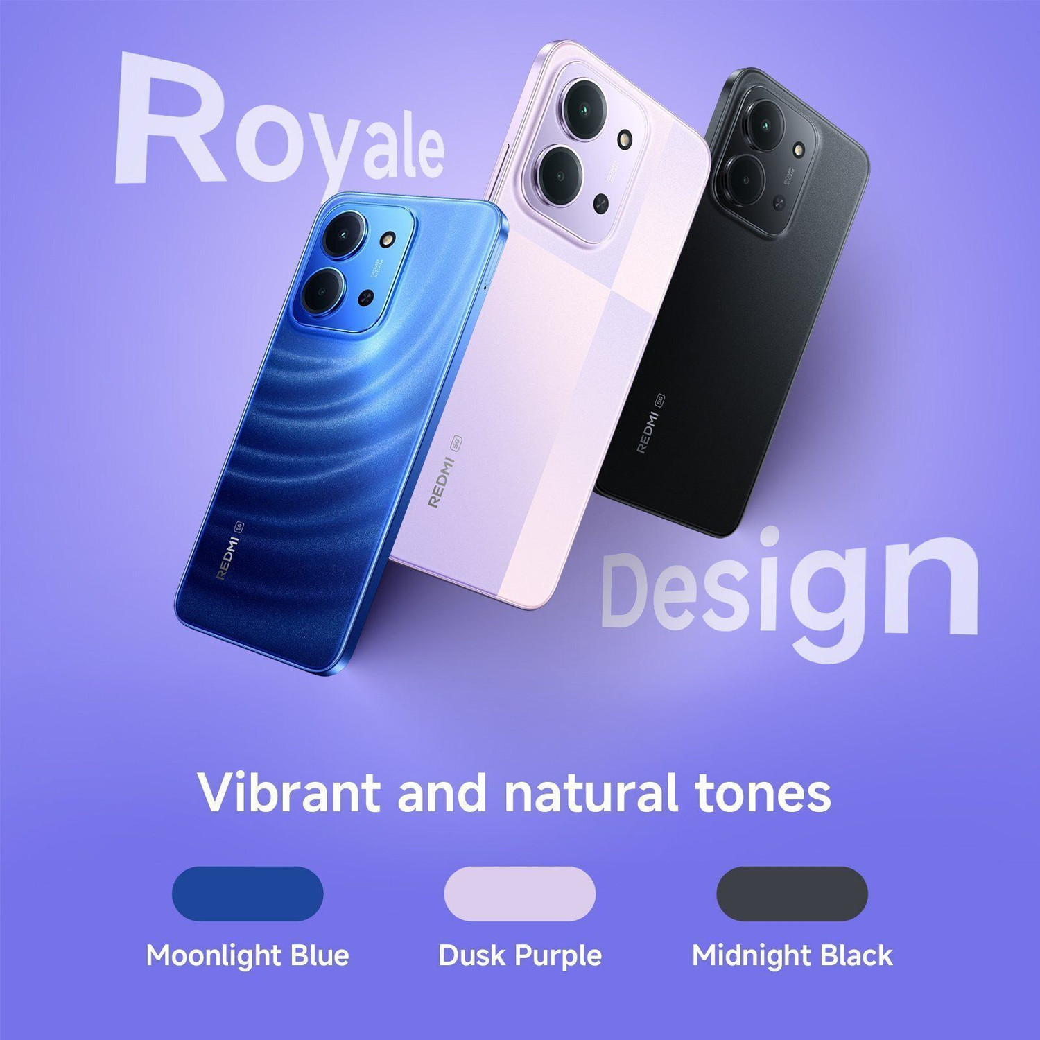 Image of REDMI 15C 5G (Moonlight Blue, 128 GB)