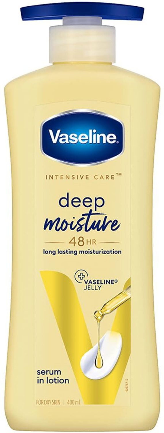 Vaseline Deep Moisture Nourishing Body Lotion 400 ml, Pk Of 1