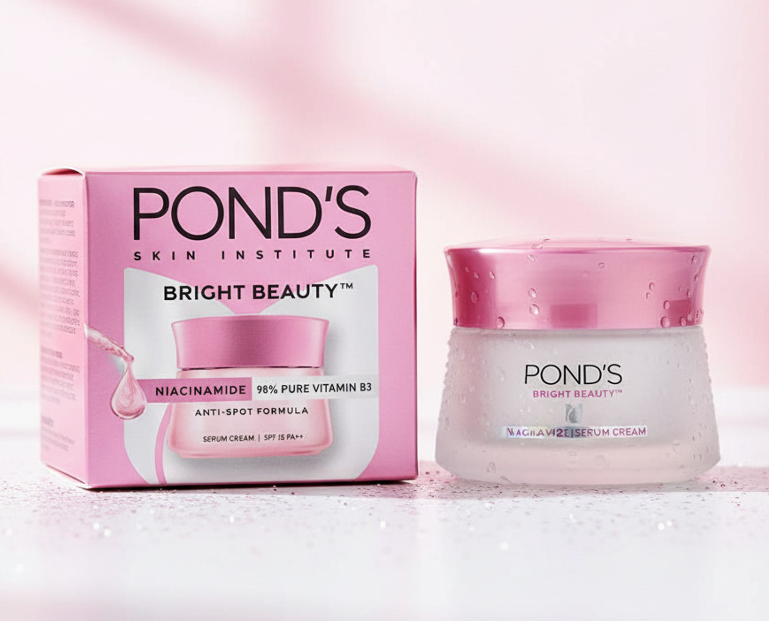 Image of POND's Bright Beauty Anti-Spot Serum Cream SPF 15