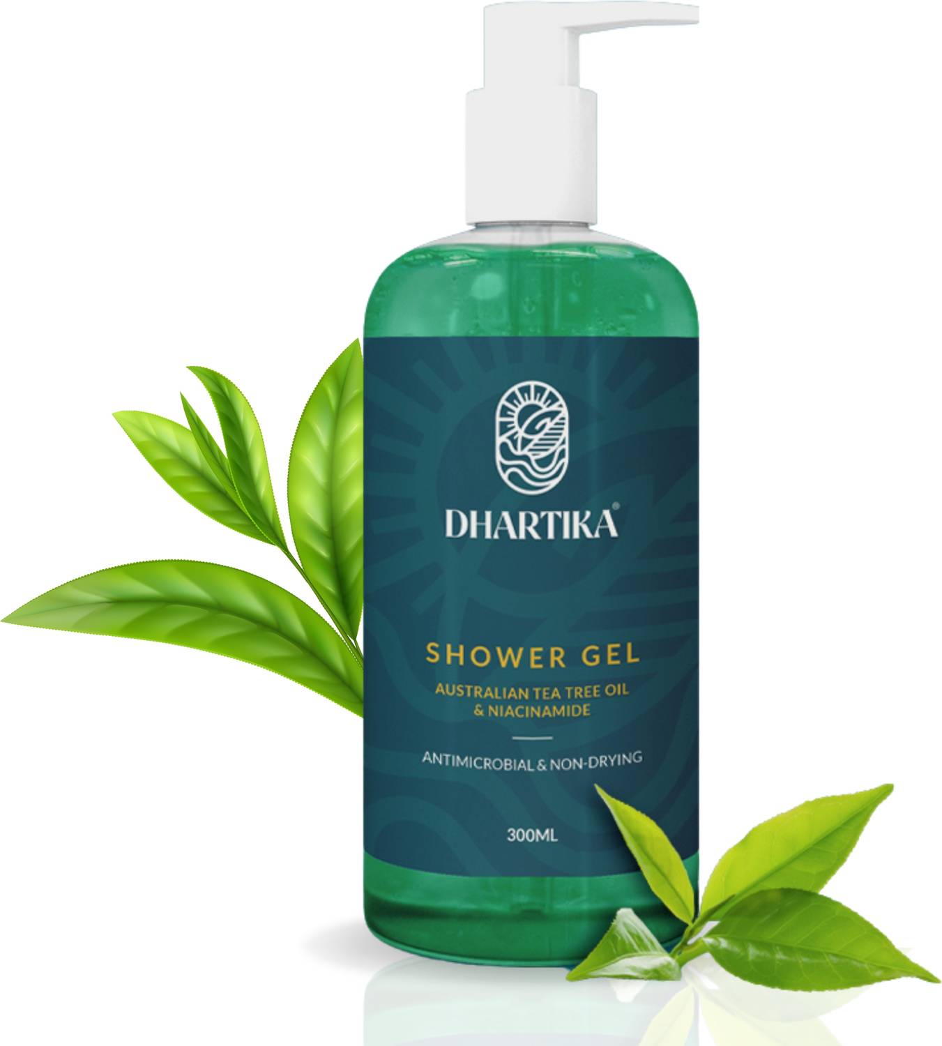 Dhartika Tea Tree Oil Shower Gel - Image 1