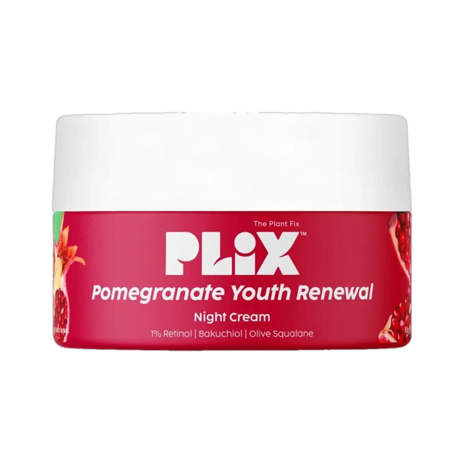 The Plant Fix Plix Pomegranate Retinol Night Cream - Image 1
