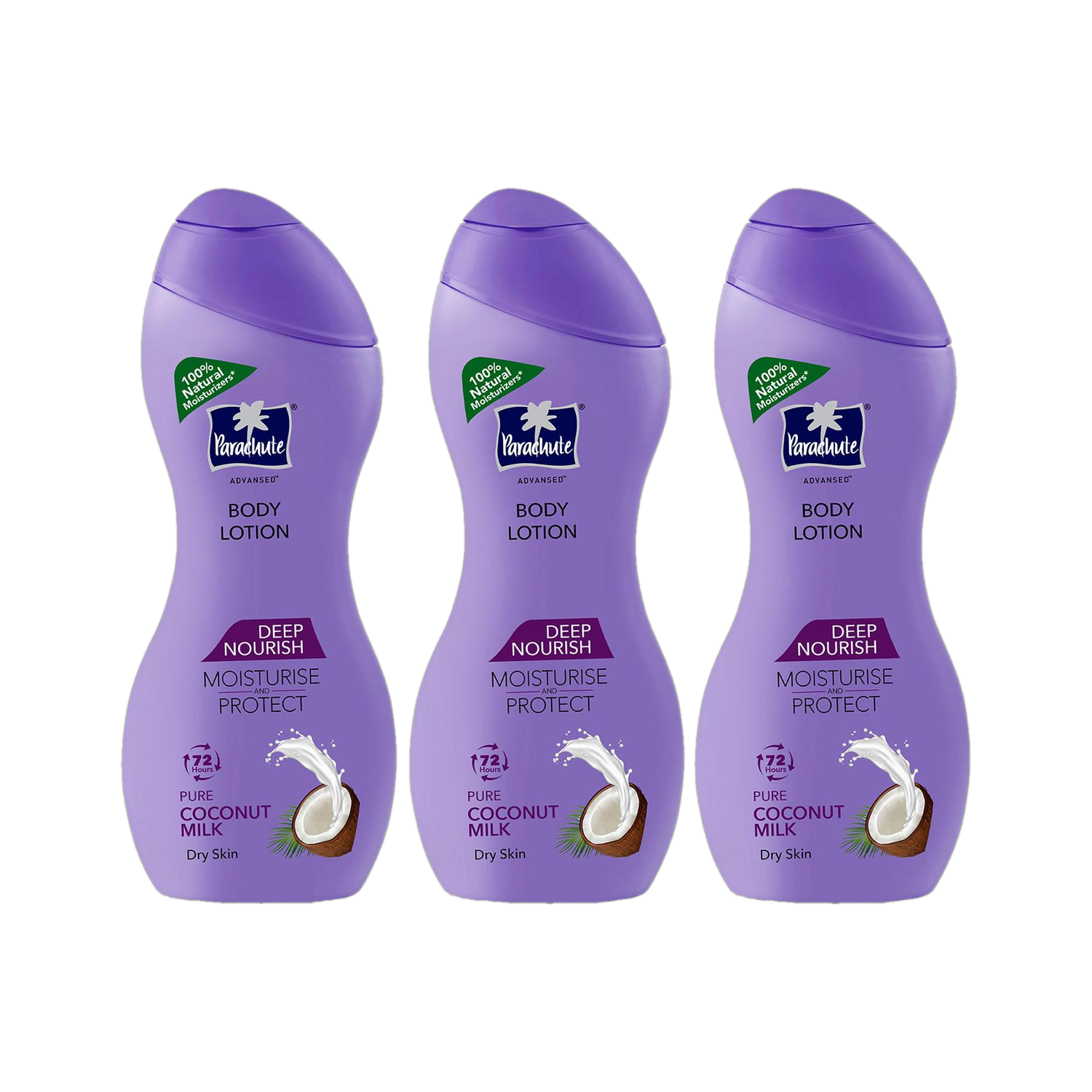 Parachute Advansed Deep Nourish Body Lotion, With Pure Coconut Milk, 7