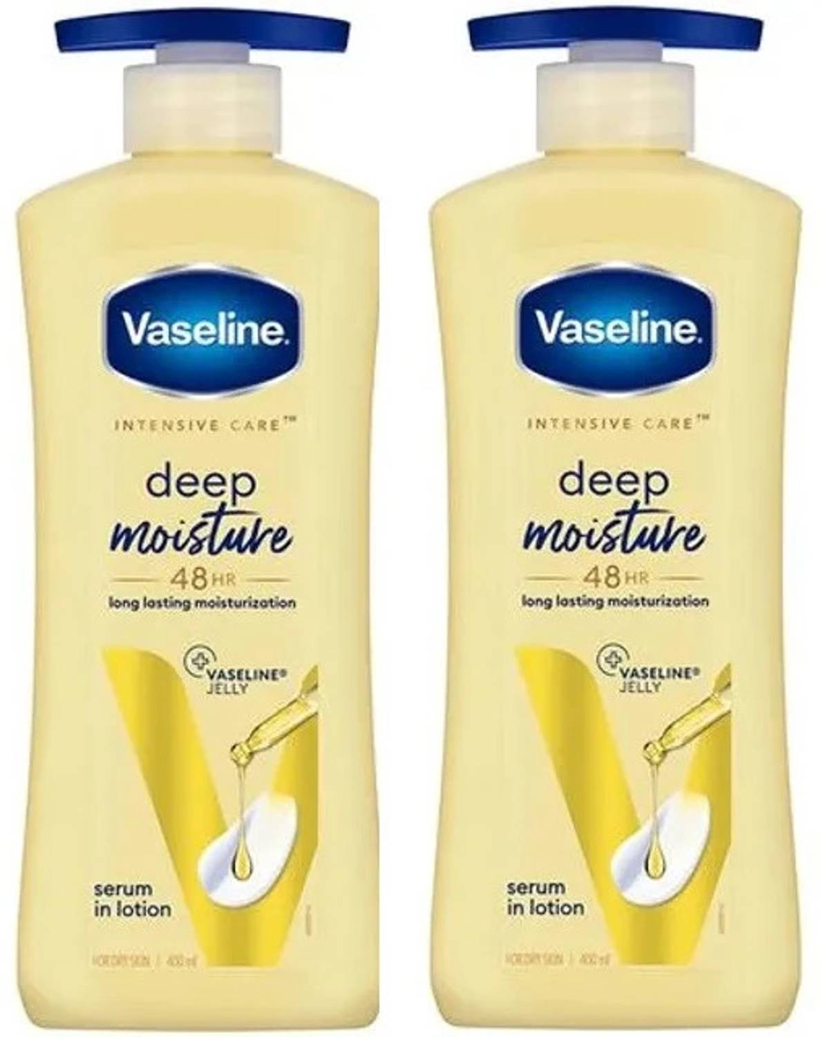 Vaseline Intensive Care Deep Restore Lotion(New Packing)100% orignal Pack of 2