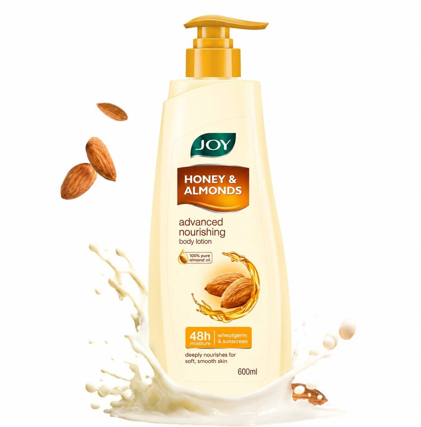 Joy Honey & Almonds Deep Nourishing Body Lotion 750ml - Image 1