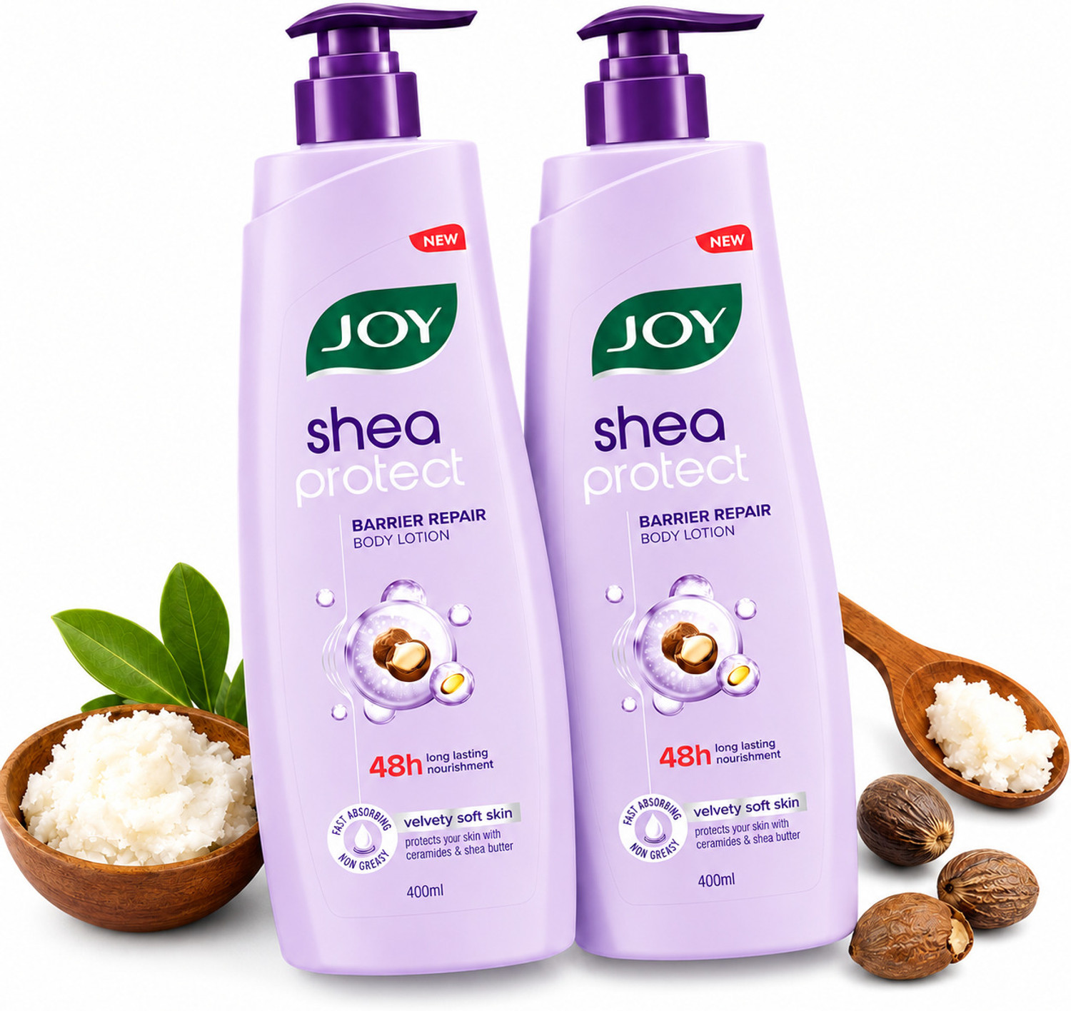 Image of Joy Shea Protect Body Lotion with Ceramides For 48Hr Nourishment