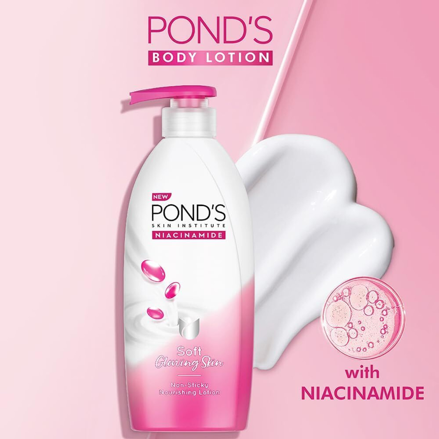 Image of POND's Moisturizing Lotion triple vitamin 275 ml pack of 2