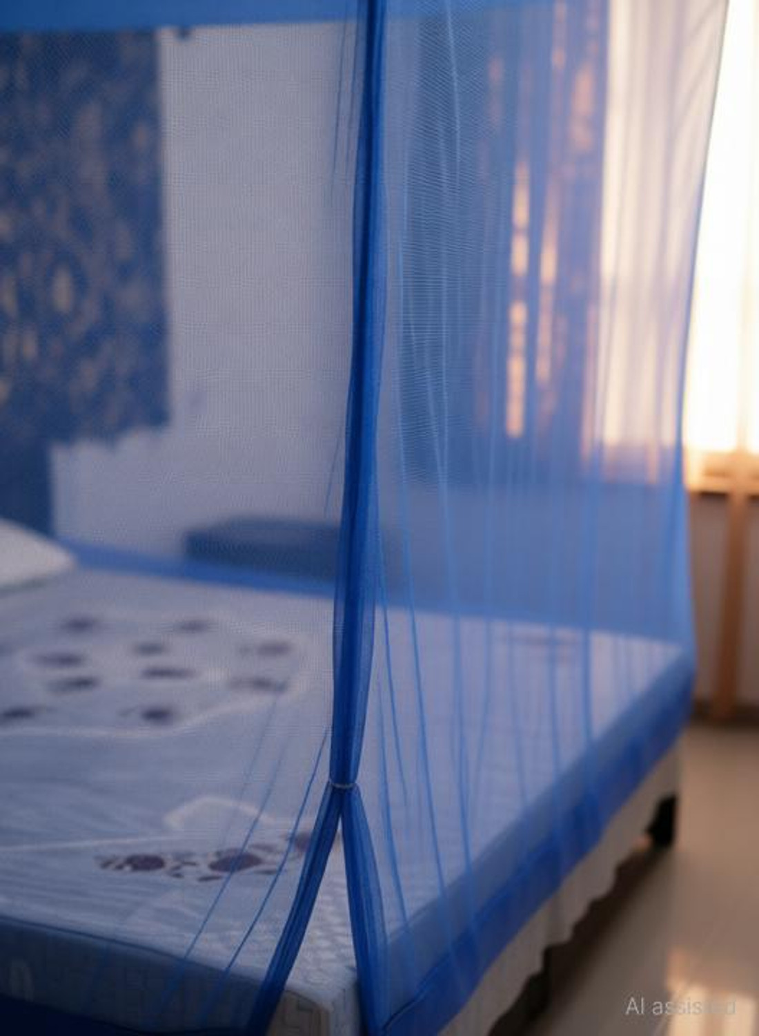 Image of VS Enterprises 7x7 HDPE - High Density Poly Ethylene Washable Adults Mosquito Net
