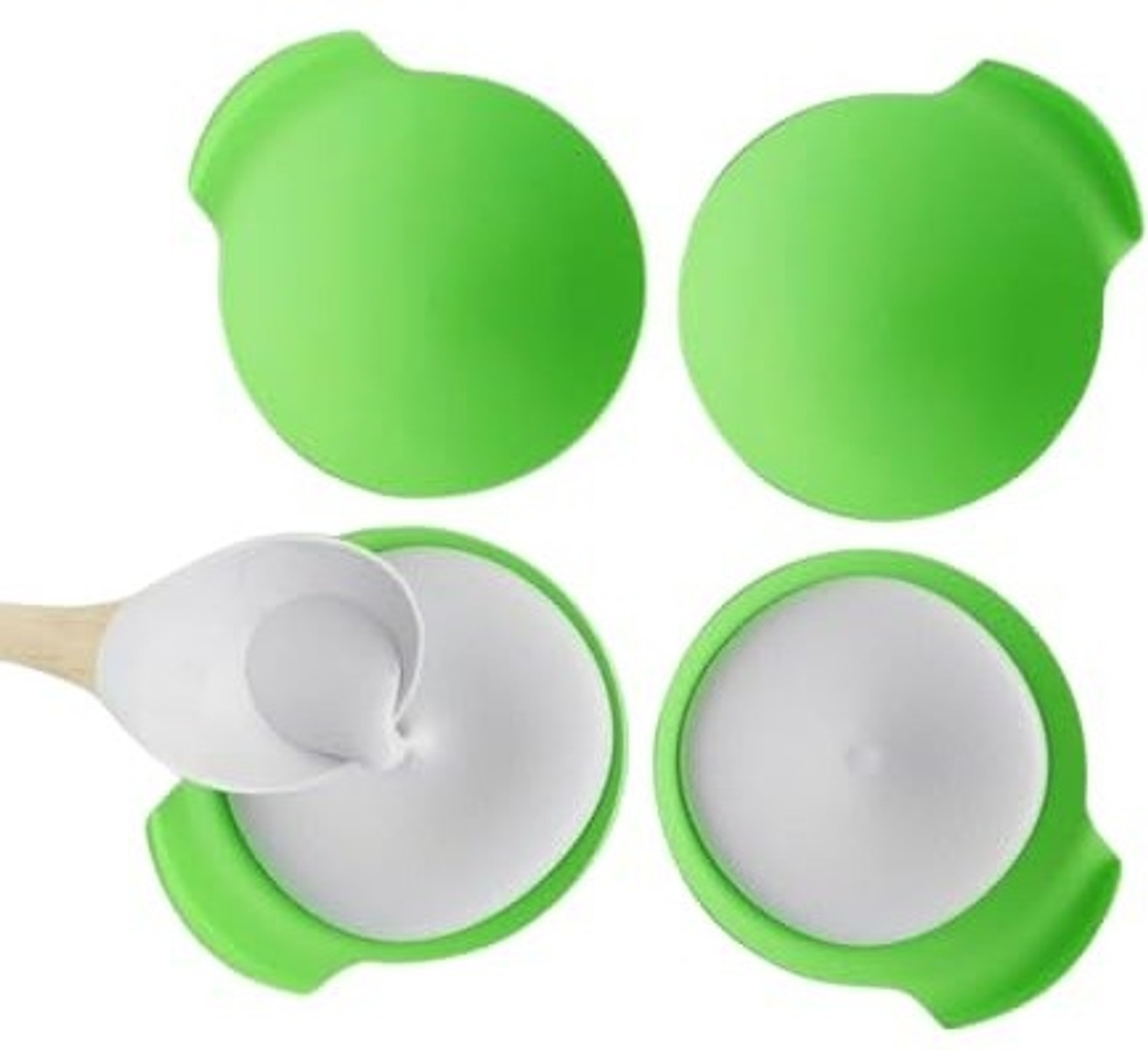 Image of MANANI Reusable Silicone Idli Steamer Moulds Standard Idli Maker