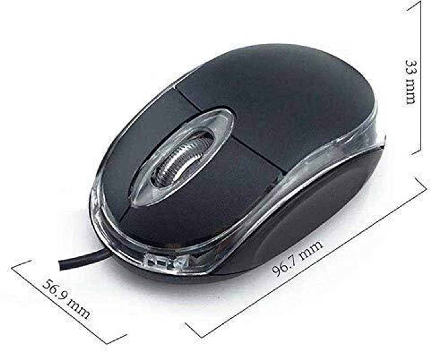 Image of SANEHA TERABYTE OPTICAL COMPUTER MOUSE Wired Ambidextrous Optical Gaming Mouse