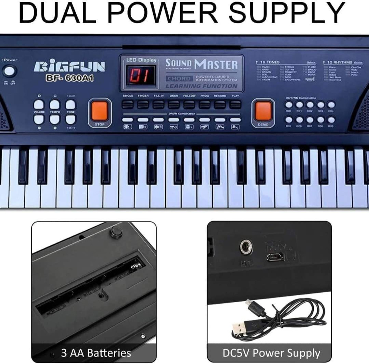 Image of STAR VENTURE Kids Keyboard Piano, 37 Keys Multifunction Electric Keyboard Piano For Kids 1 Kids Piano Musical Instruments Gift Toy For 3 4 5 6 7 8 Year Old Boys&Girls 1 Analog Portable Keyboard