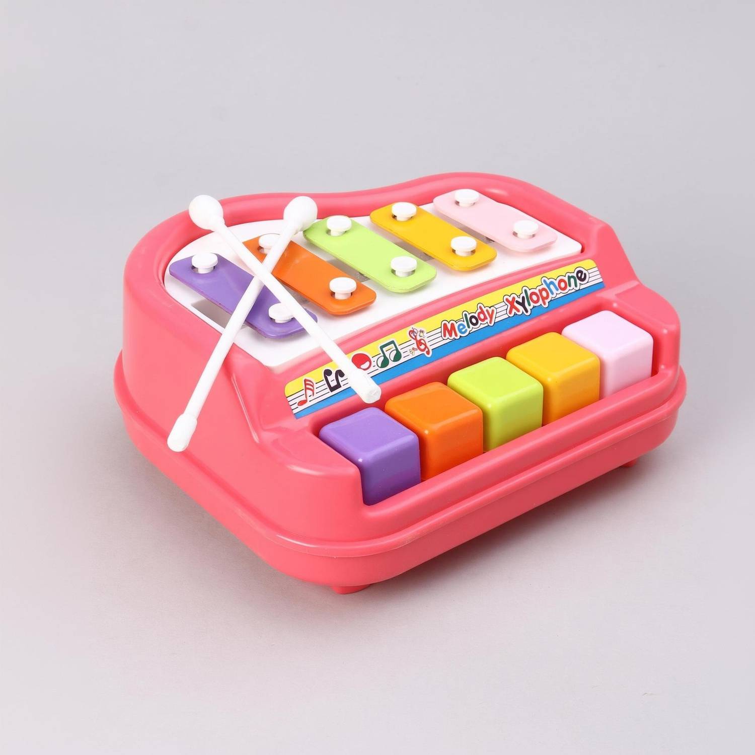 BHVMEY Xylophone Piano Musical Toy for 1 - 3 Year Old Kids 8 Keys Xylophone Piano