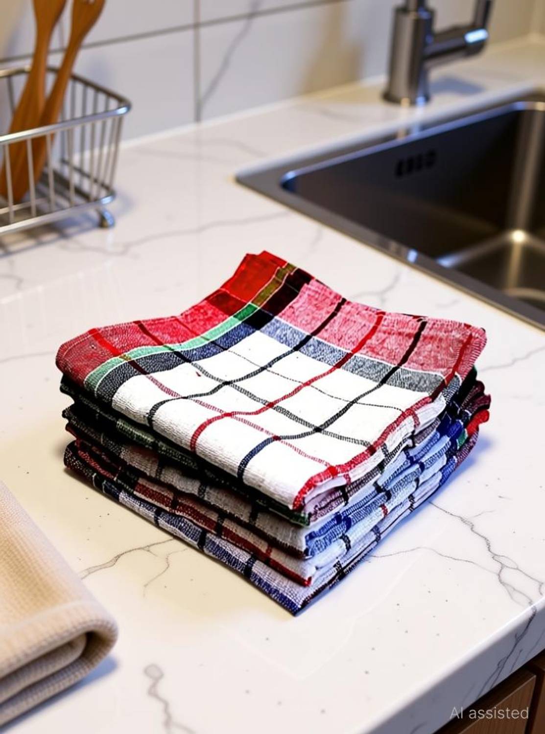 CERVUS kitchen/dining towel Multicolor Cloth Napkins (12 Sheets) deal from flipkart