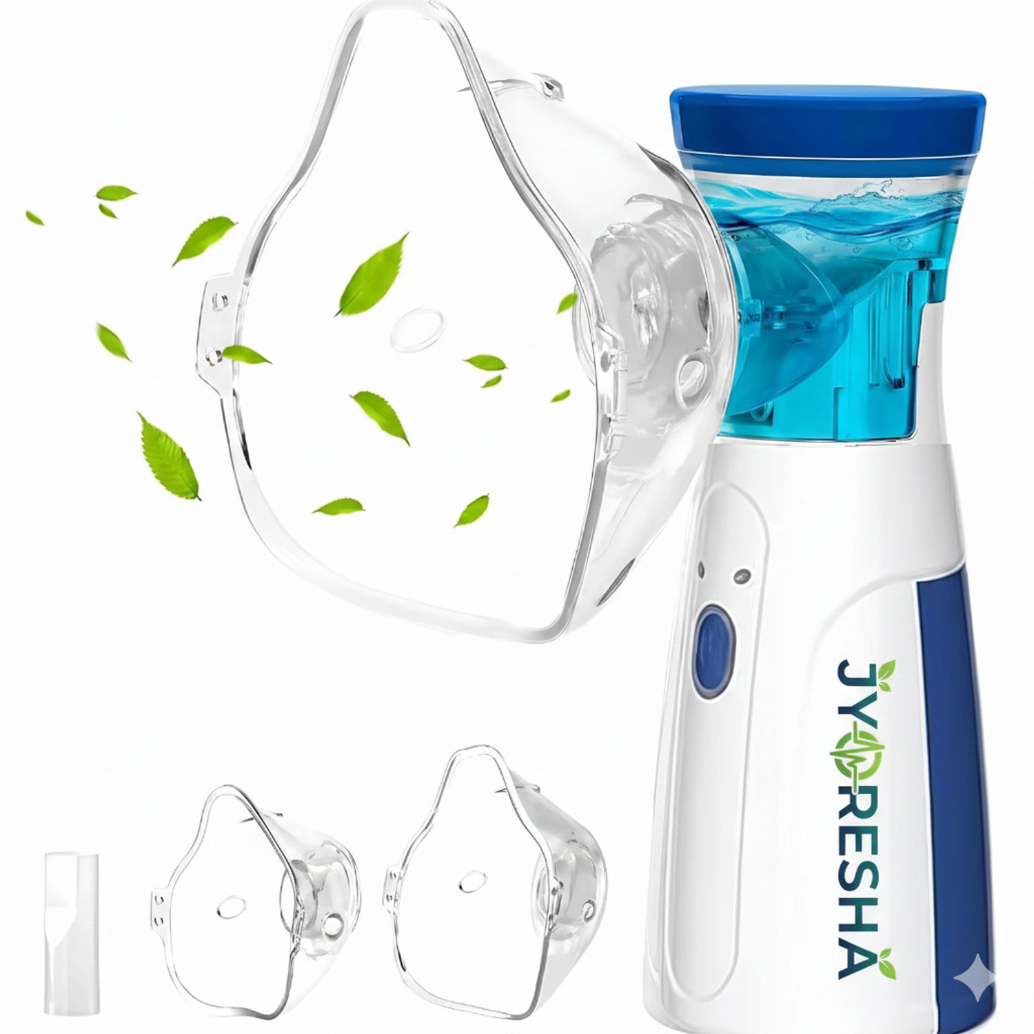 Image of JYORESHA Portable Mesh Nebulizer for Kids & Adults Compact, Quiet & Fast Nebulizer