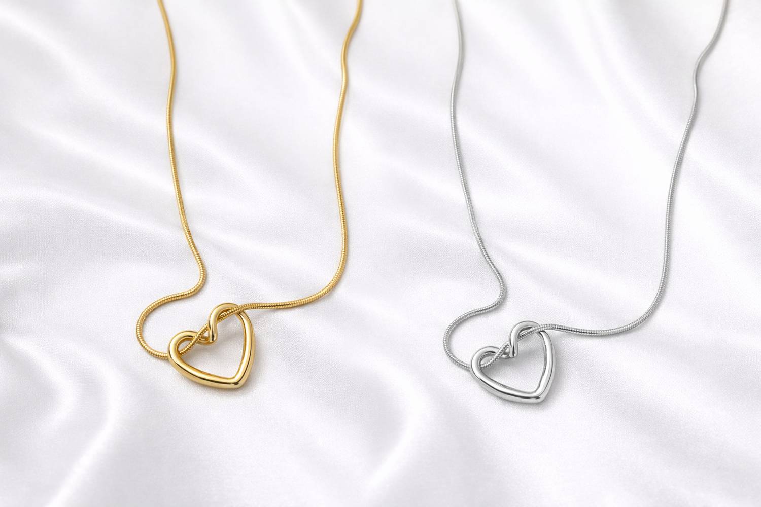 Buyora Silver, Gold-plated Plated Brass Necklace