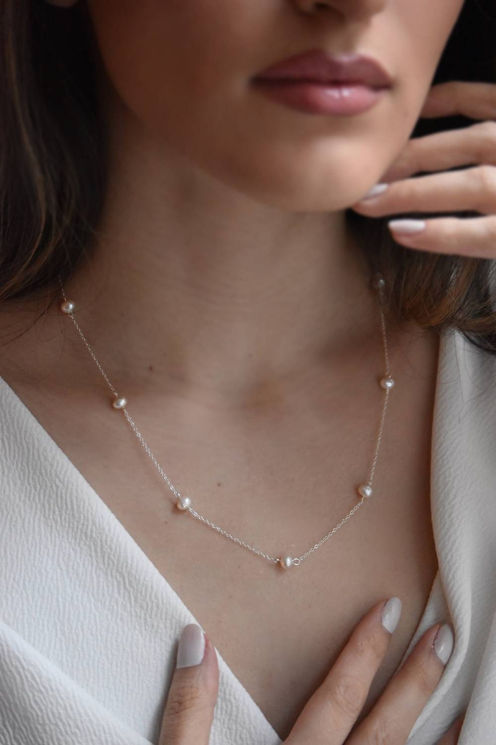 ARyee Pendant Necklace Double Layer Chain Pendant for Women Necklaces_ASB40 Gold-plated Plated Alloy Necklace