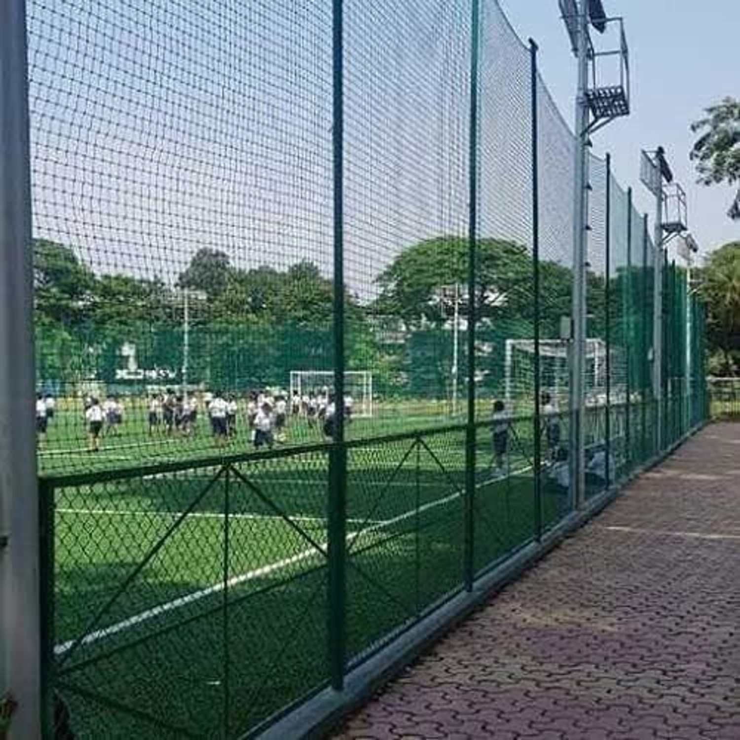 Image of Acronet Nylon 10x40 Feet Ground Boundary And Practice NET Cricket Net