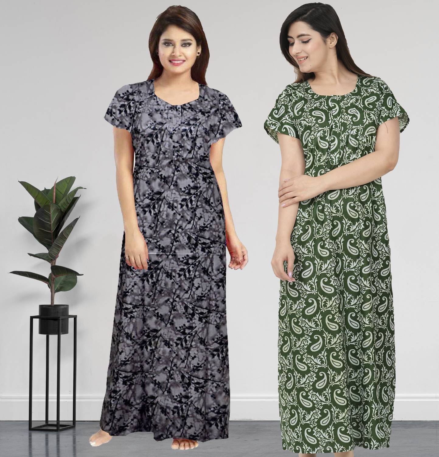 AakarShana Women Nighty Set