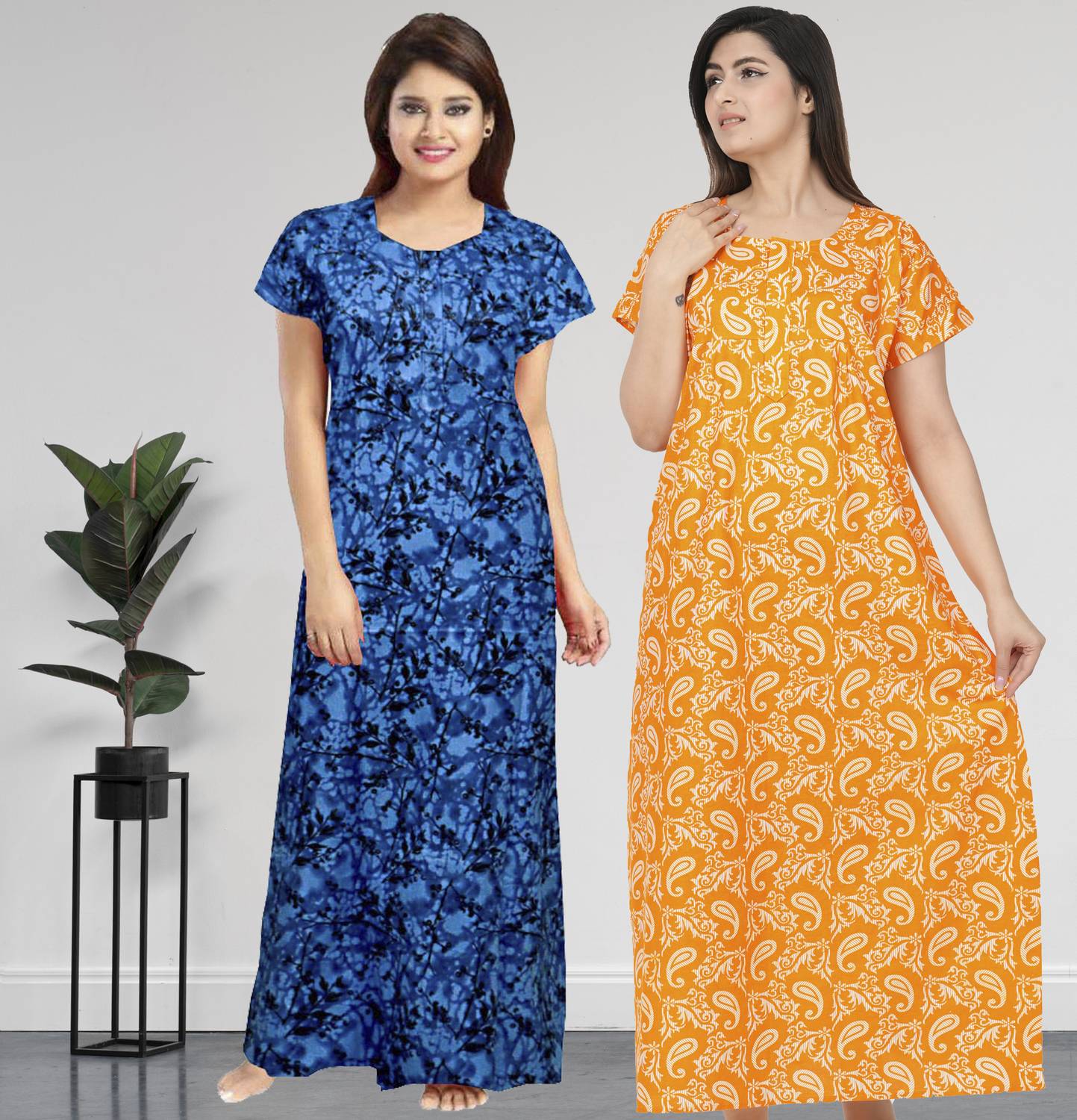 AakarShana Women Nighty Set