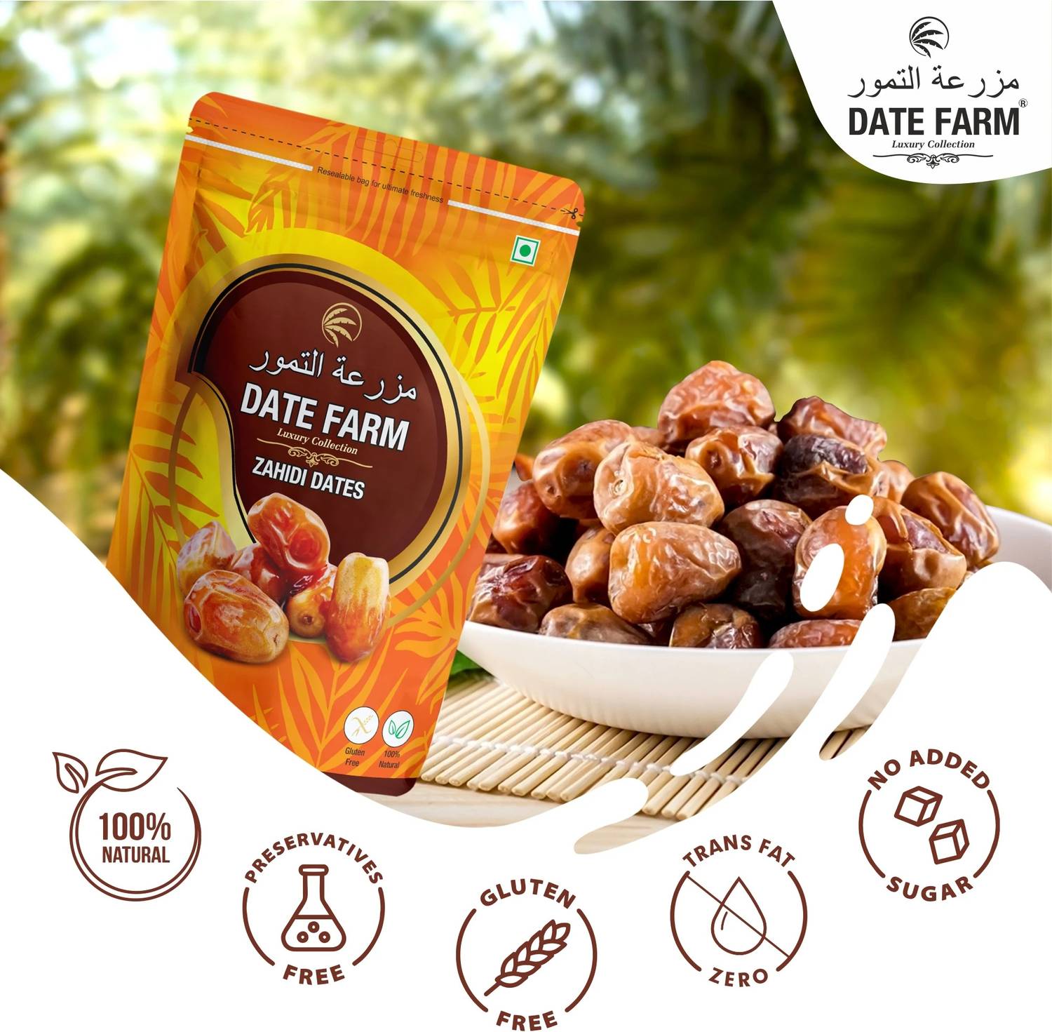 Date Farm Zahidi Luxury Arabian Wet Dates - Image 5