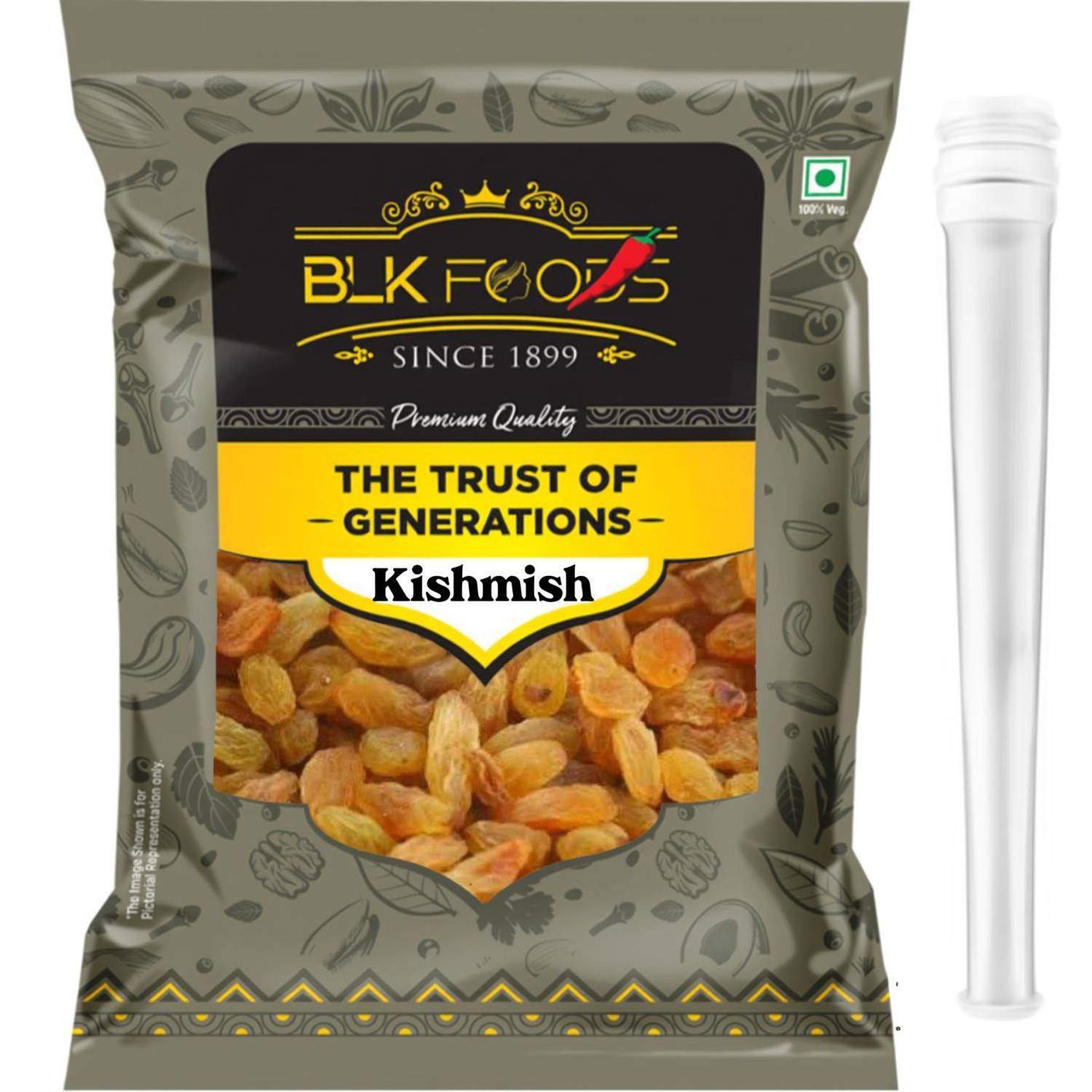 BLK FOODS 500g Kishmish ( Raisins) | kismis , Raisins