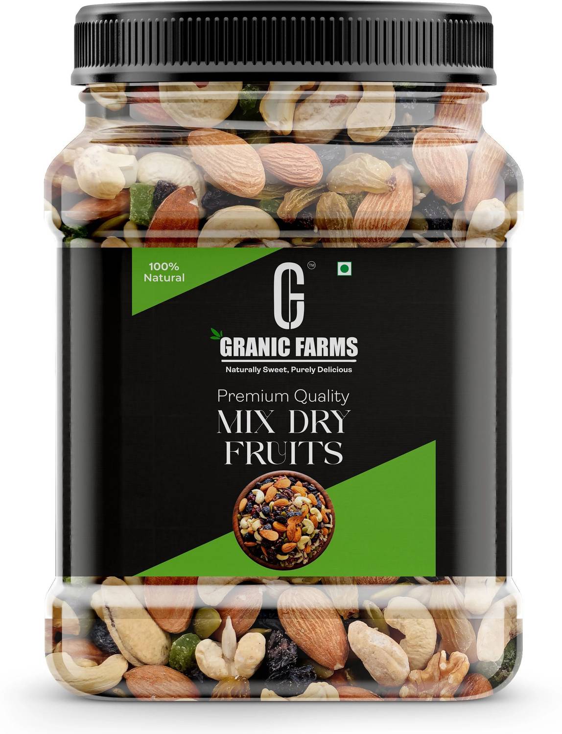 GRANIC FARMS Natural Premium Mix Dry Fruits |Healthy Nutmixed|
