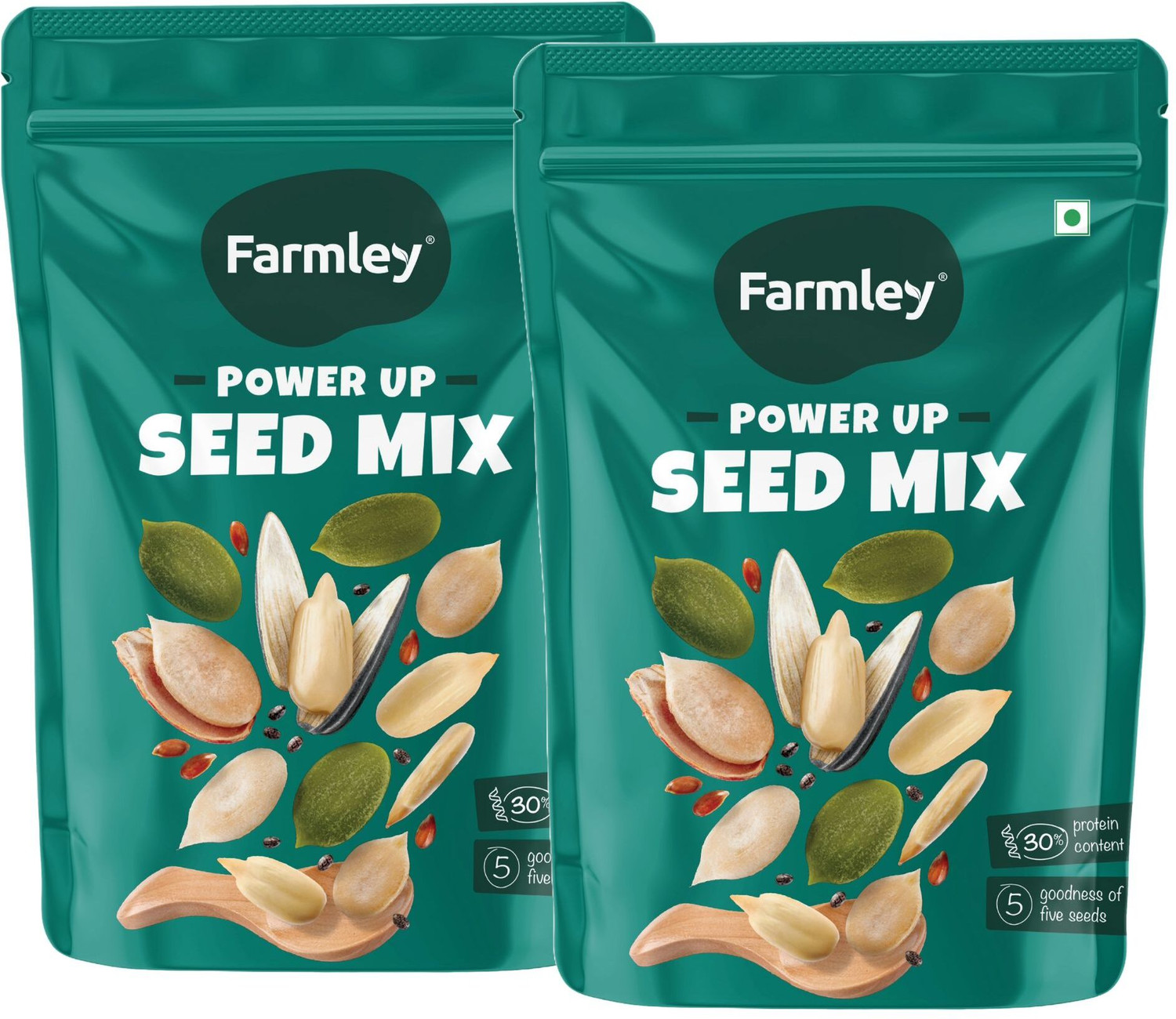 Image of Farmley Seed Mix Protein Rich Snacks Assorted Seeds & Nuts