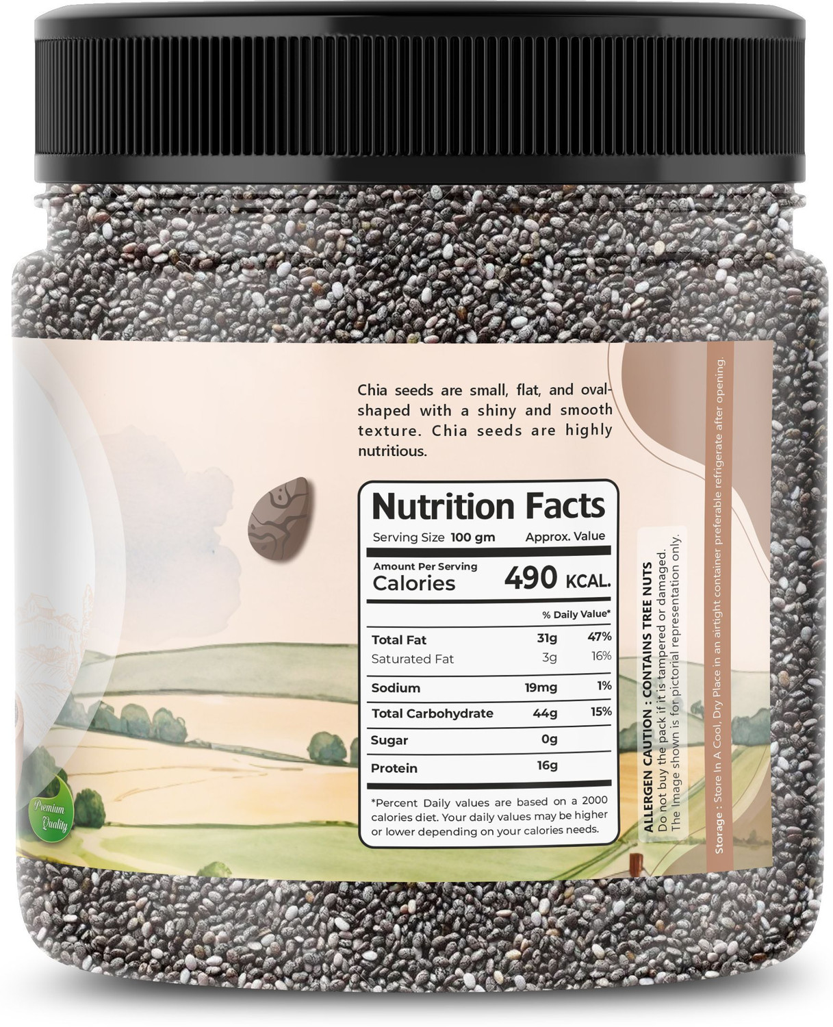 Image of Dryma Chia Seeds Assorted Seeds & Nuts