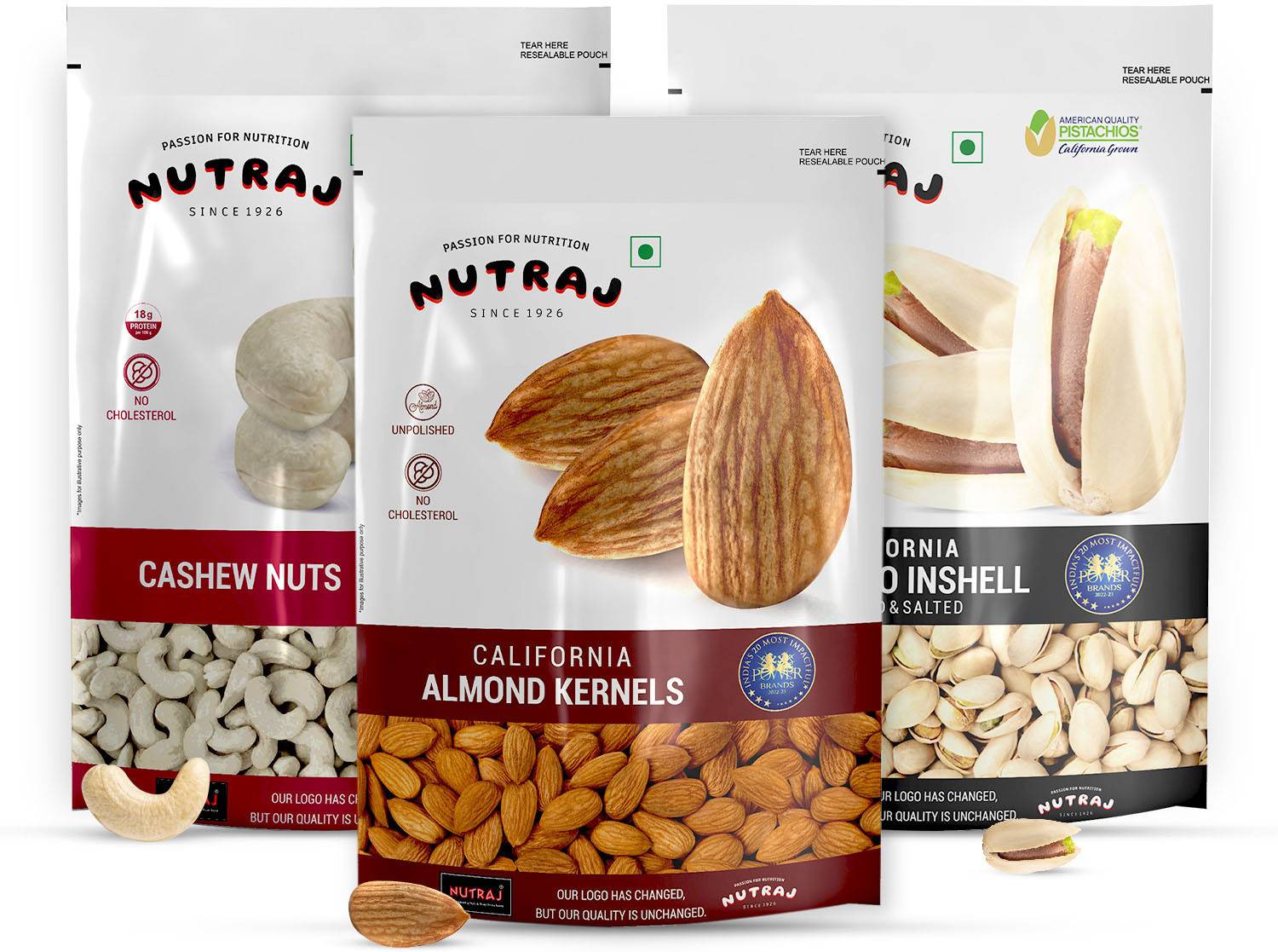Nutraj Super Saver Pack Pistachios, Almonds, Cashews - Image 1