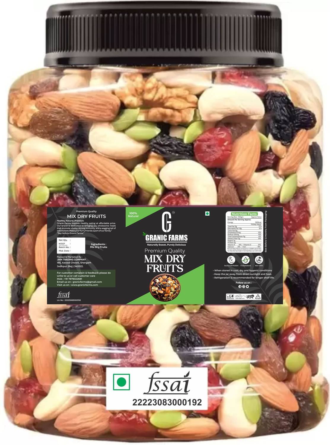 GRANIC Natural Premium Mix Dry Fruits - Image 2