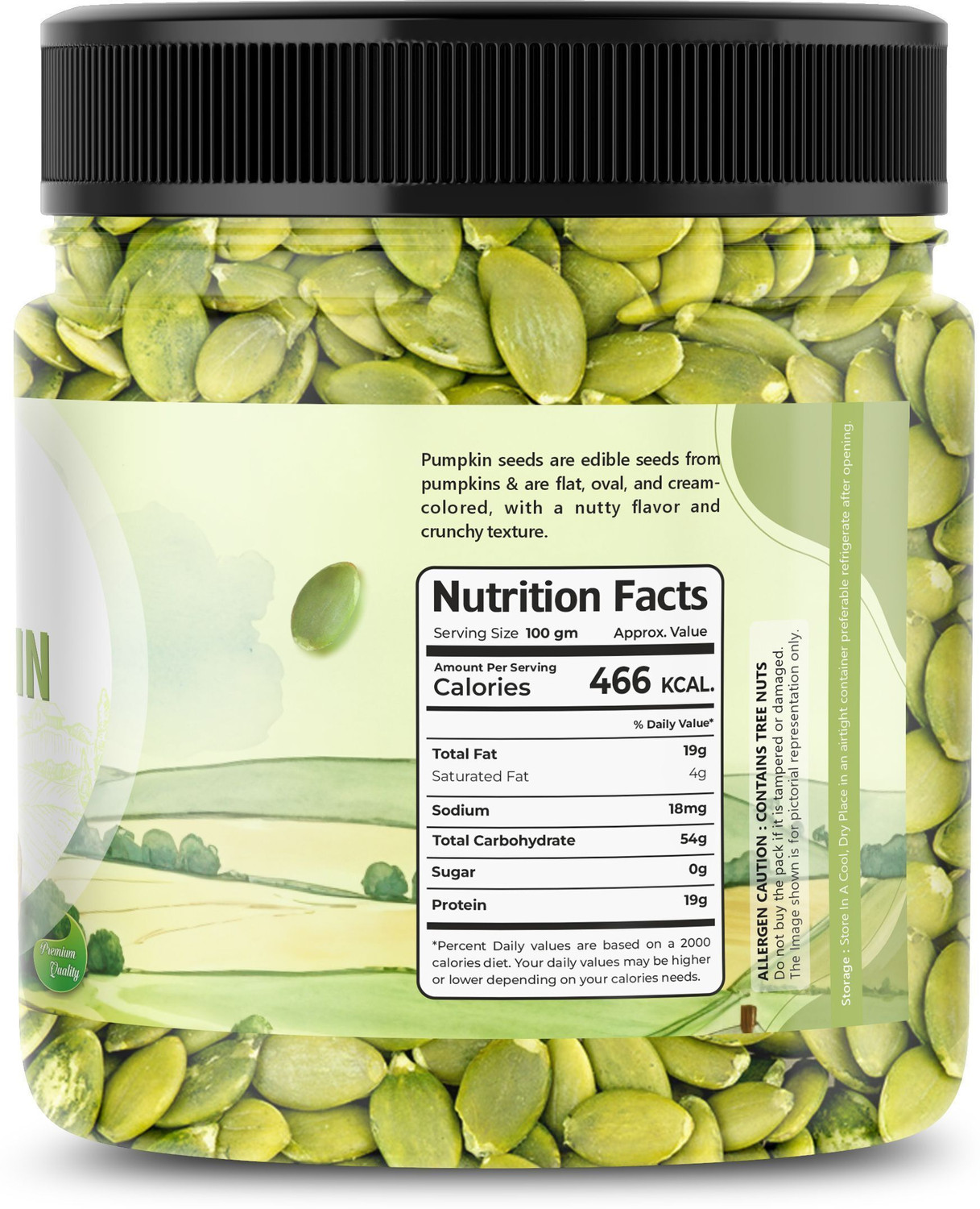 Image of Dryma Pumpkin Seeds Assorted Seeds & Nuts