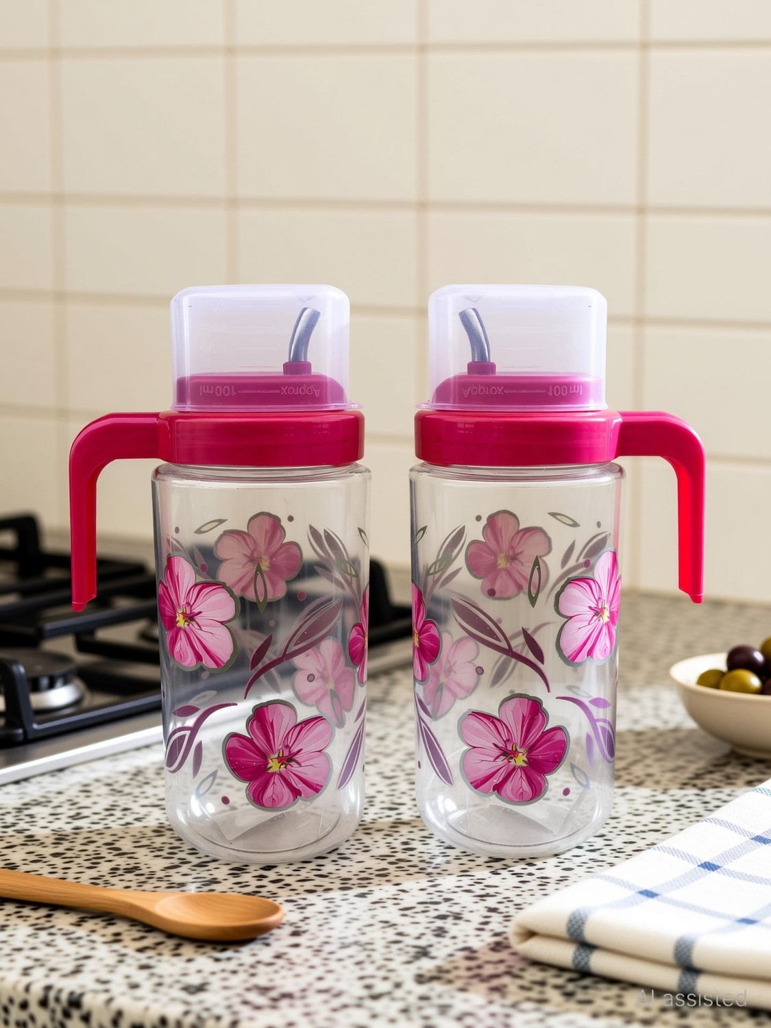 Image of shivshakti enterprises 1000 ml Cooking Oil Dispenser