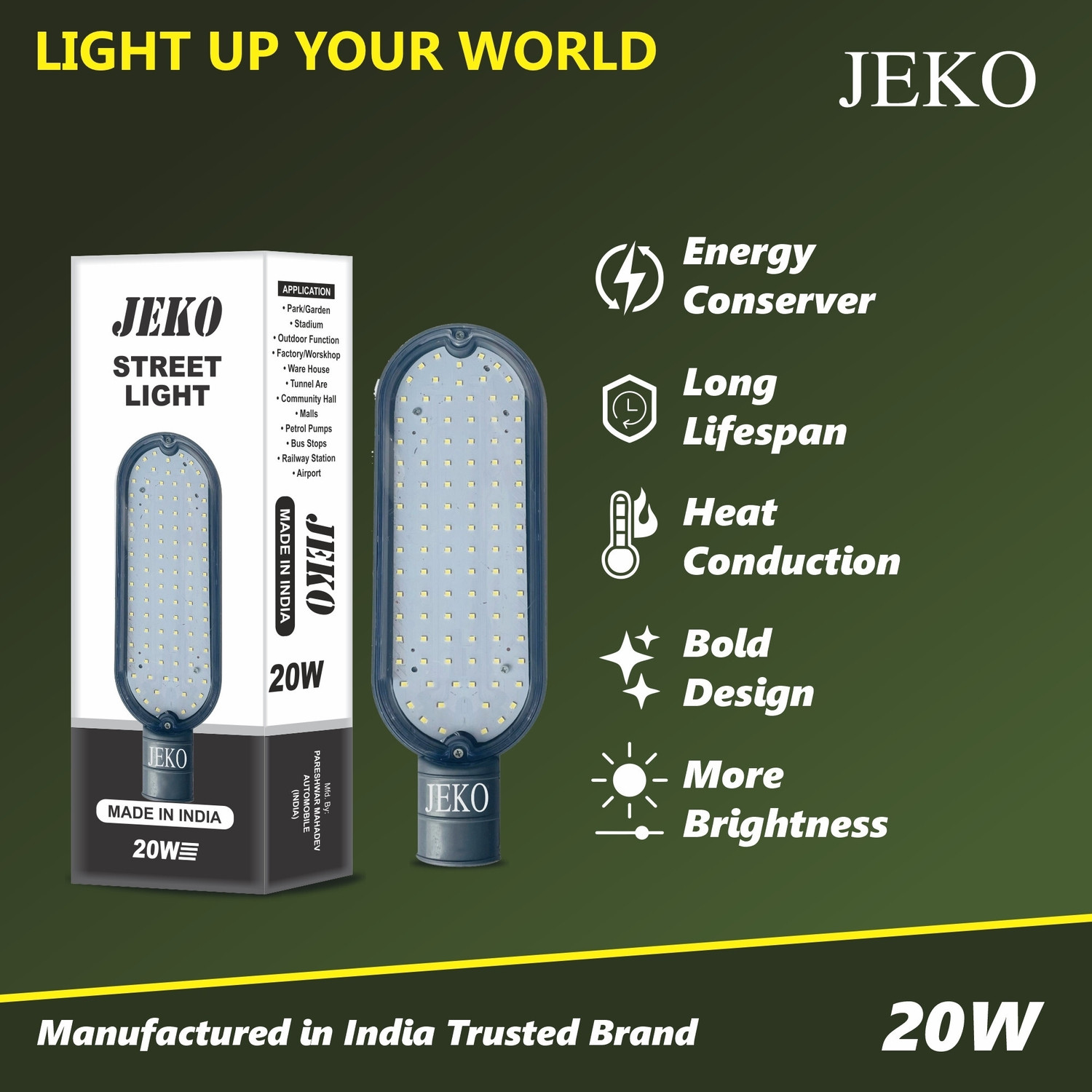 Image of Jeko Gate Light Outdoor Lamp