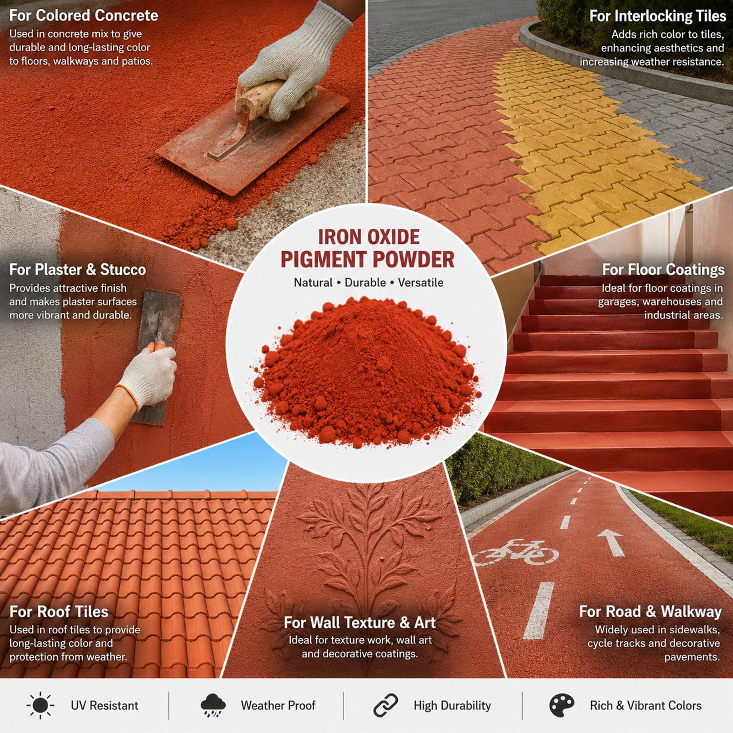 Jyotshika Iron Oxide Pigment Powder | Natural, Non-Toxic & High