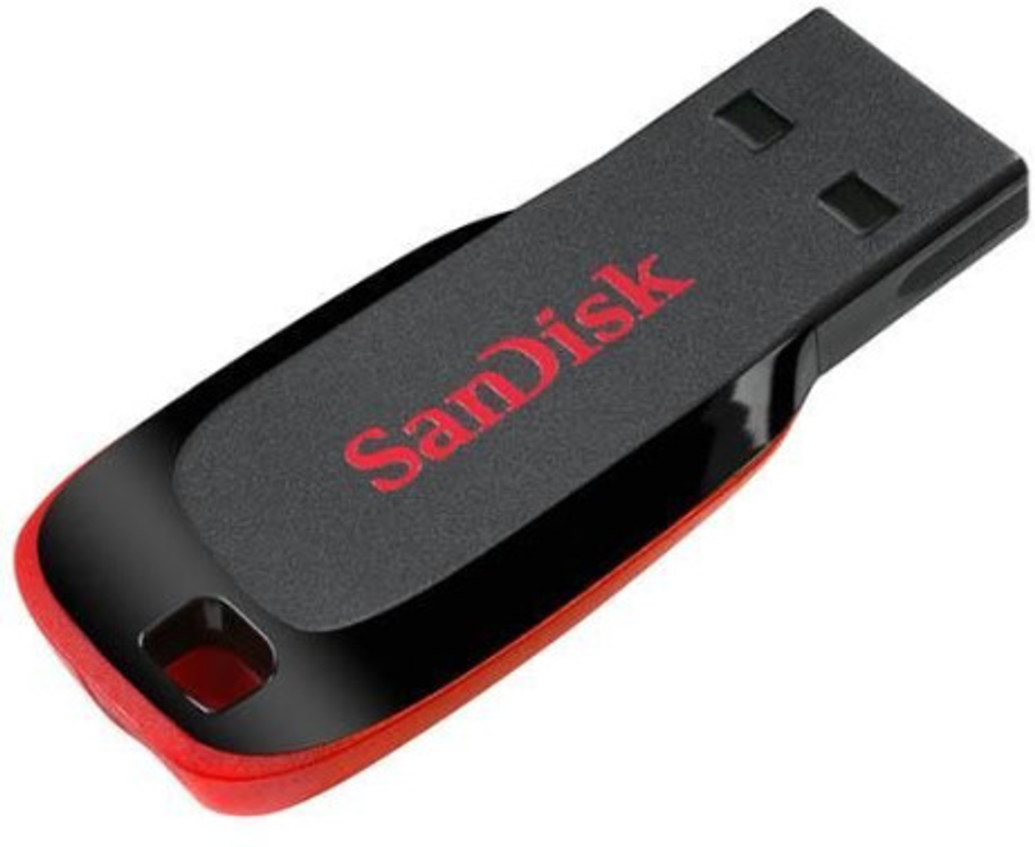 Image of SanDisk Cruzerblade CZ50 64 GB Pen Drive Compatible with Audio Player, Desktop Computer, Laptop, Mobile, Television USB 2.0 Plastic Case