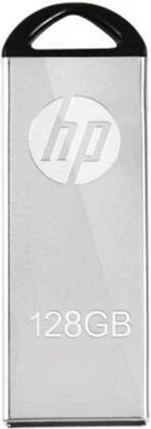 HP v220w 128 GB Pen Drive Compatible with Laptop, Audio Player, Mobile, Tablet, Desktop Computer USB 2.0 Metal Case