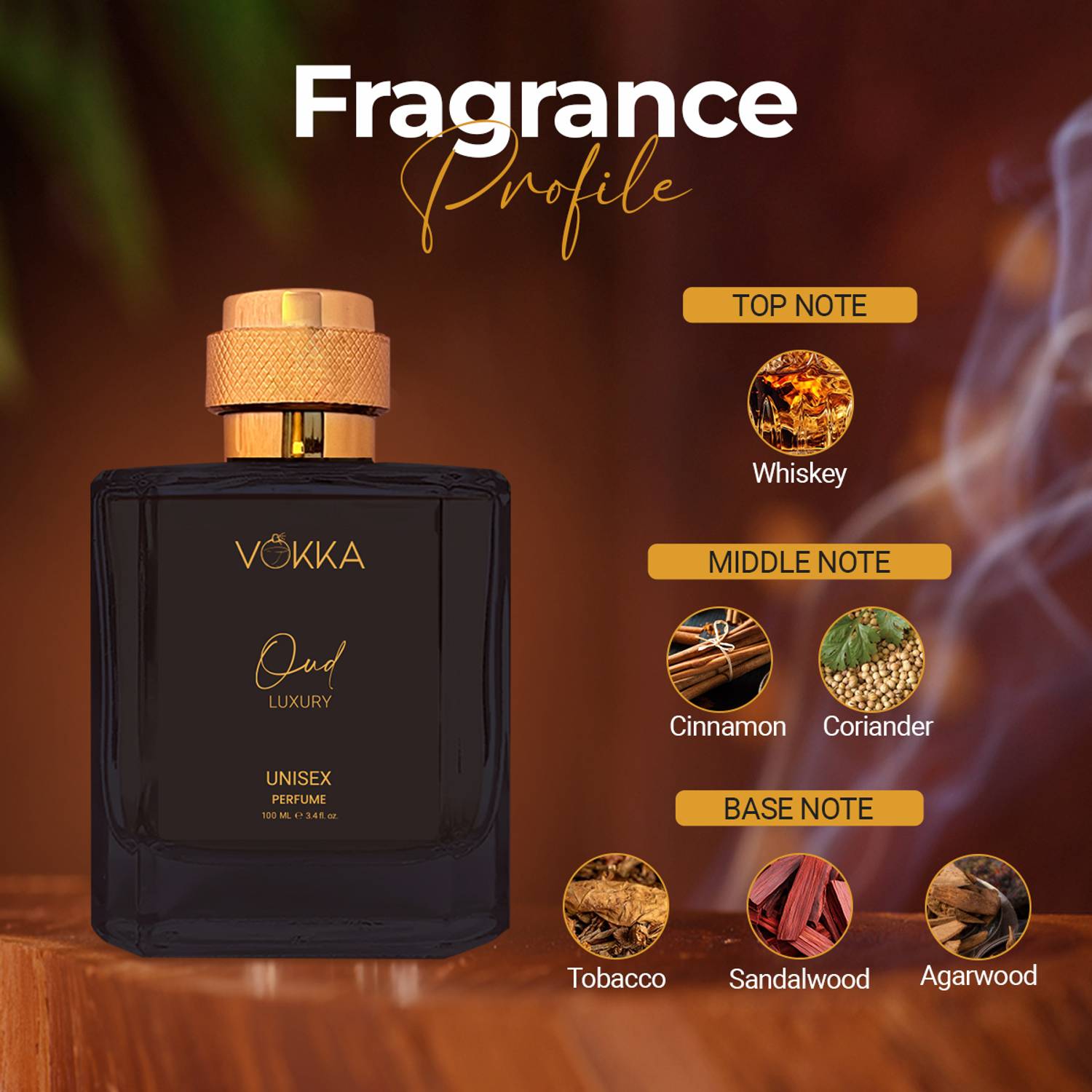 VOKKA Thai Aqua & Oud 100 ml Eau de Parfum - Image 4