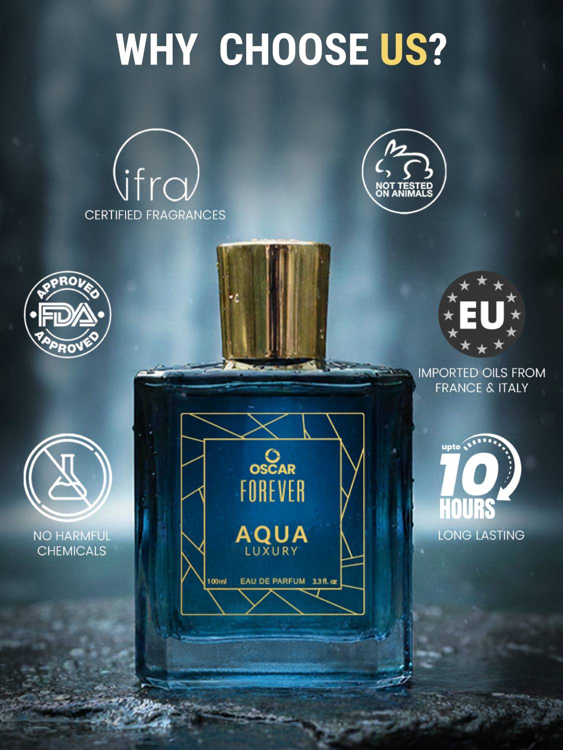 OSCAR Forever Aqua Luxury Premium Perfume 200 ml - Image 4