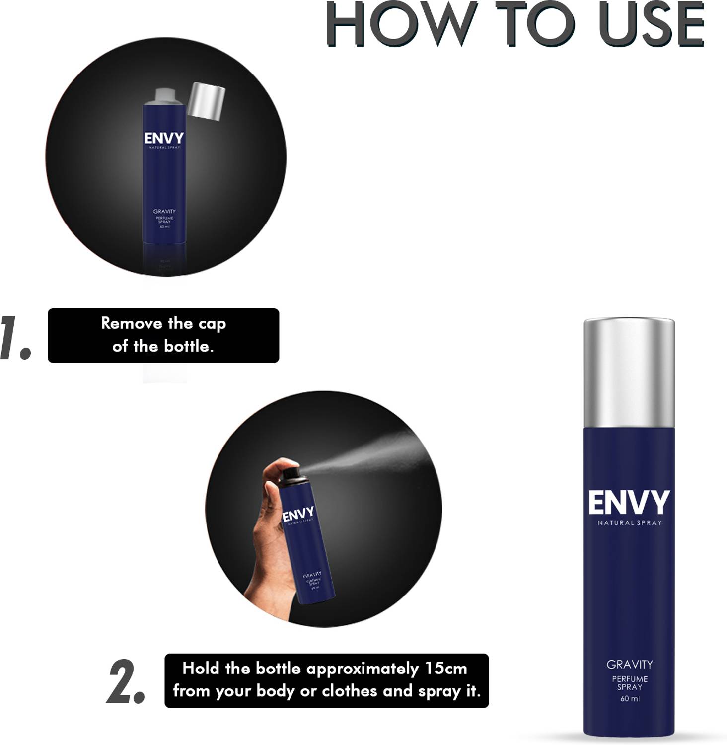 Envy Gravity Perfume 180 ml - Image 3