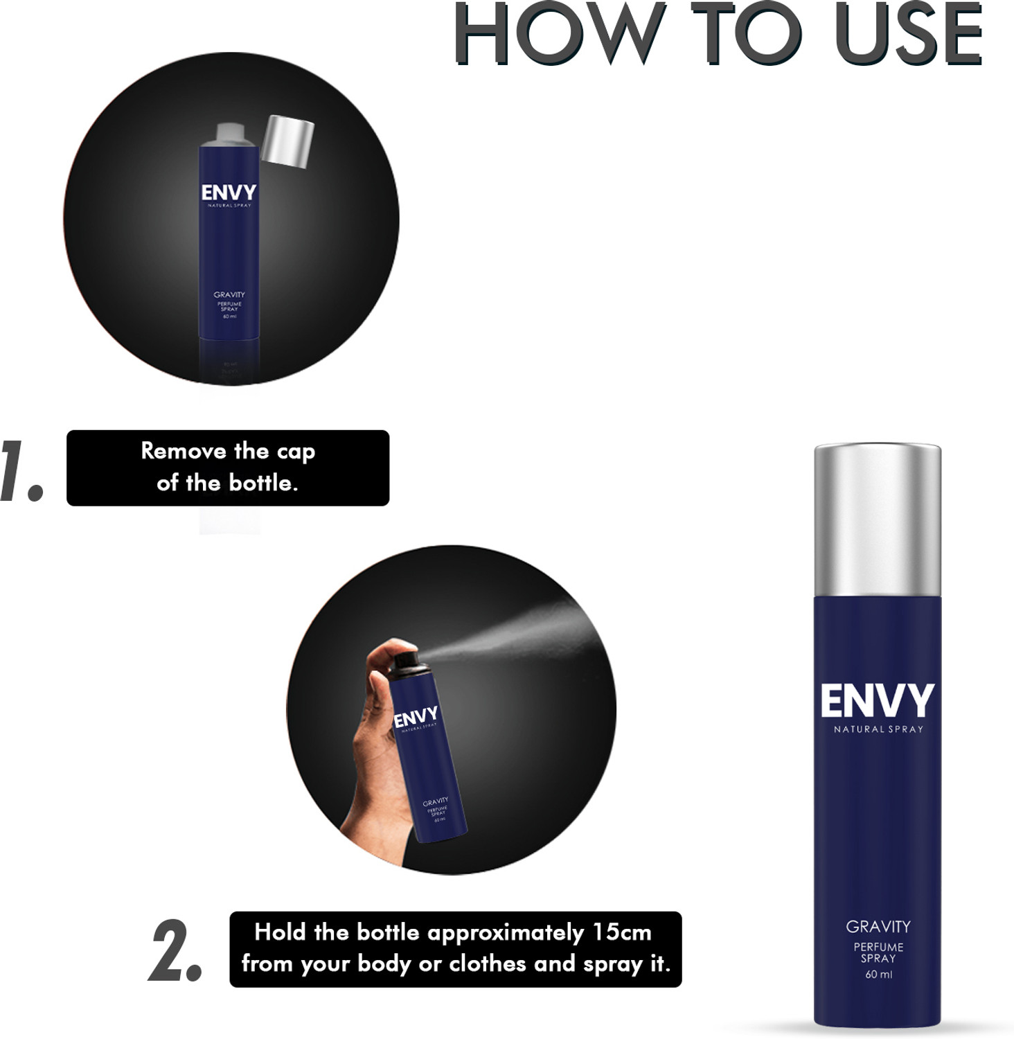 Image of Envy Gravity Perfume|Premium & Long Lasting| Eau de Parfum - 120 ml