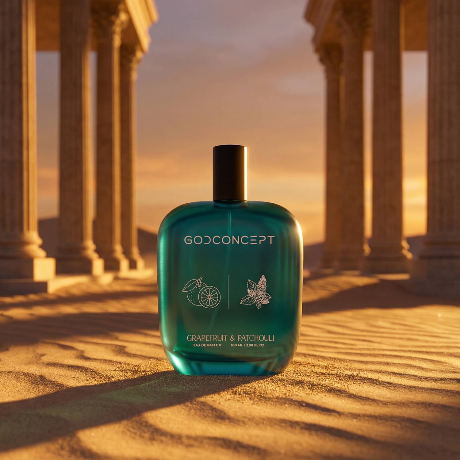 GodConcept Grapefruit & Patchouli Perfume 100 ml - Image 5